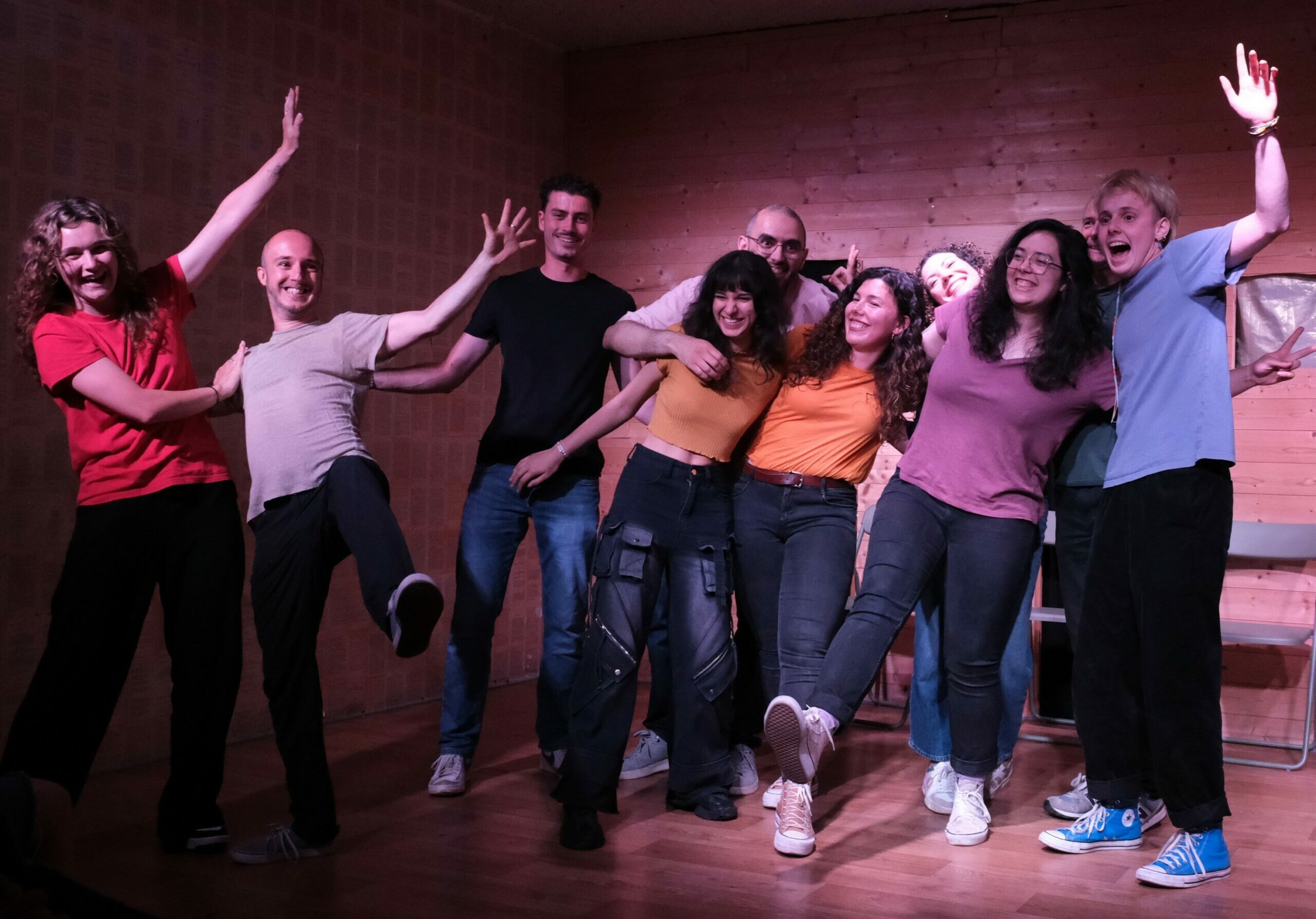 Spectacle Elèves : Photo de groupe.