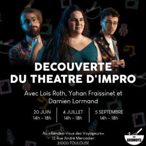 Annonce stage : Découverte du théâtre d'impro