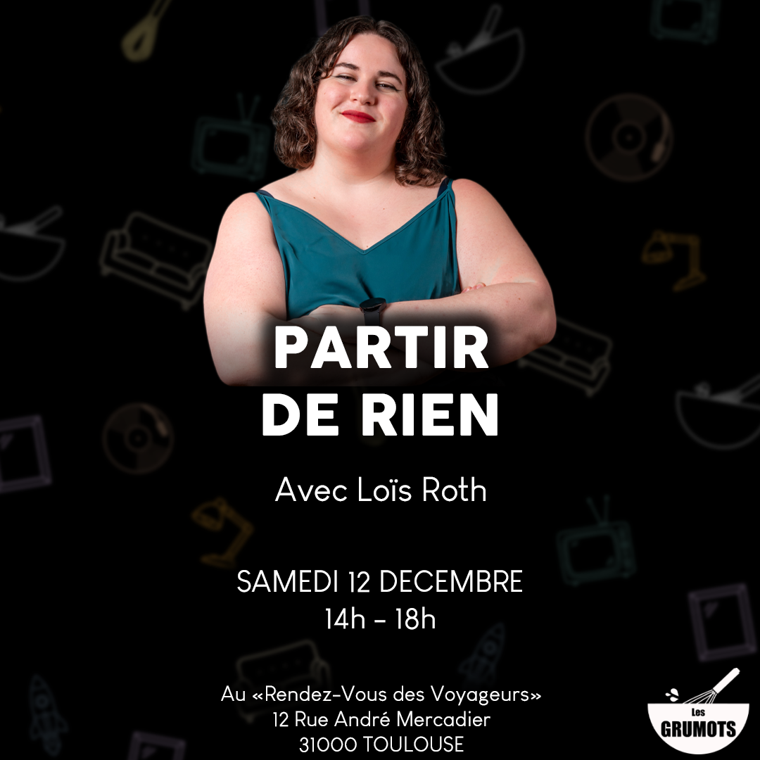 Stage théâtre d'impro Partir de rien