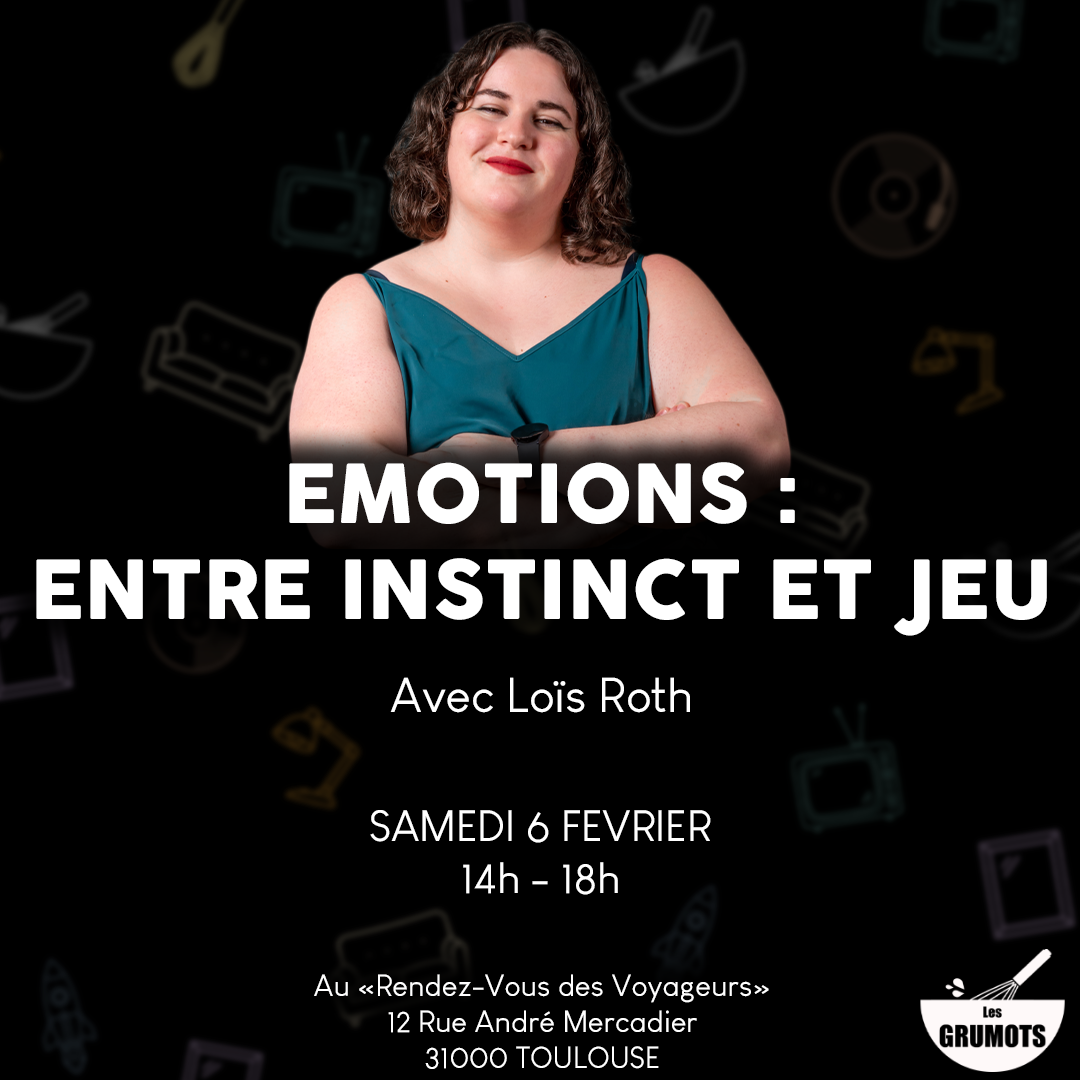 Stage théâtre d'impro Emotions : entre instinct et jeu